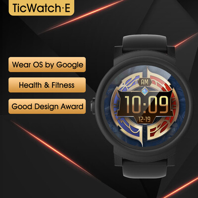 

Xiaomi Global Version Ticwatch E Express Smart Watch 14inch OLED Touch Android Wear OS Waterproof BT WIFI GPS Smartwatch Google