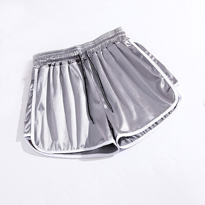 

Tailored Women Casual Loose Pants Elastic Waist Summer Slim Lady Short Pants