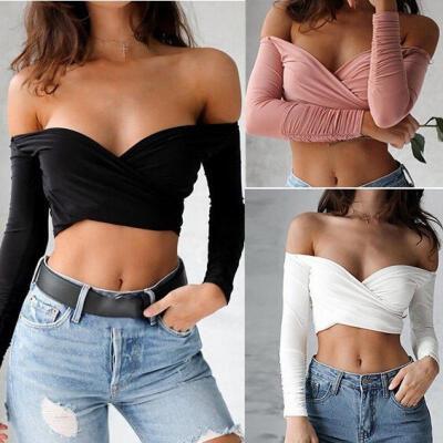 

Sexy Women Casual Summer Vest Top Long Sleeve Shirt Tops Blouse Tank T-shirt