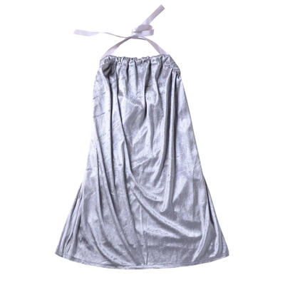 

Cute Off Shoulder Backless Girls Dresses Baby Lace-up Halter Loose Clothes