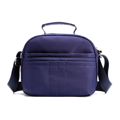 

Waterproof Oxford nylon bag recreational single shoulder inclined bag multi-layer travel Canvas Handbag