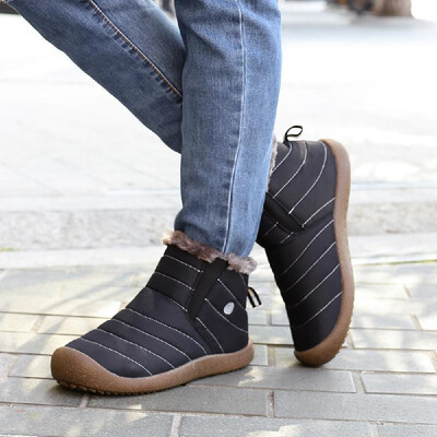 

Outdoor Water-resistant Non-slip Snow Boots Slip-on Winter Warm Shoes for Men&Women