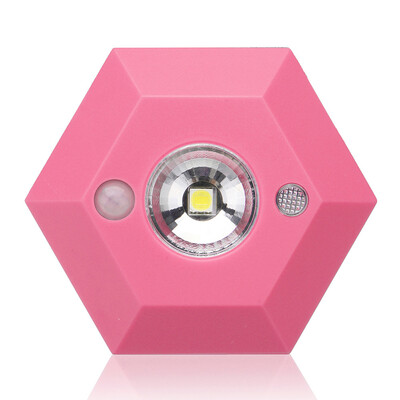 

〖Follure〗Wireless Night Light PIR Motion Auto Sensor 6LED Lamp Lights Battery Operated BK