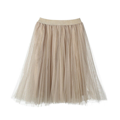 

Womens Tutu Tulle A line Skirts Short Prom Party Knee Length Petticoat Dress
