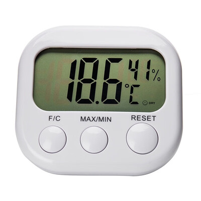 

Lcd Digital Display Indoor Home Thermometer Thermo Hygrometer