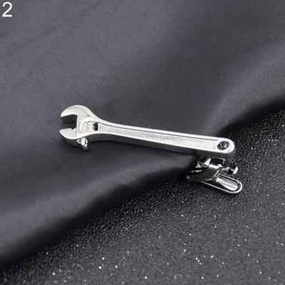 

Men Charm Alloy Tie Clip Narrow Necktie Pin Clamp Stickpin Business Wedding