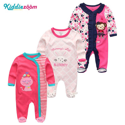 

3PCSLot Childlike novel 0-12M Cotton Baby Rompers Newborn Baby Boys Clothes Bodysuits Baby Girls Clothes Babywear Clothing Sets