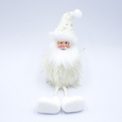 

Tailored Cloth Plush Santa Doll Ornaments Foam Christmas Snowman Pendant