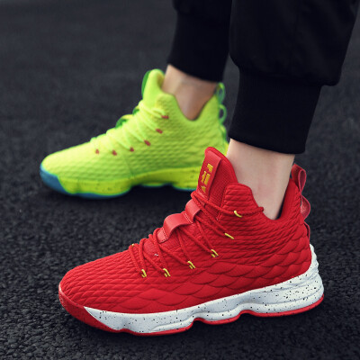 

Couple models basketball shoes high-top sneakers wear-resistant non-slip running shoes