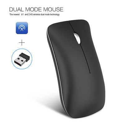 

HXSJ T23 Wireless Mouse Ergonomic Vertical Mice 40 BT 24Ghz Wireless High Speed Rechargeable Optical Sensor for for Windows XP V