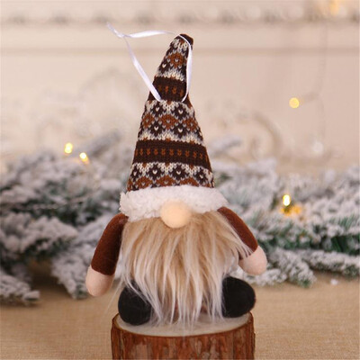 

Siaonvr Christmas Decoration Creative Forest Doll Christmas Tree Pendant