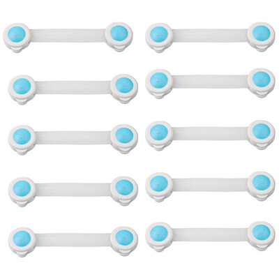

10pcs Toddler Baby Drawer Cabinet Cupboard Door Fridge Safety Locks