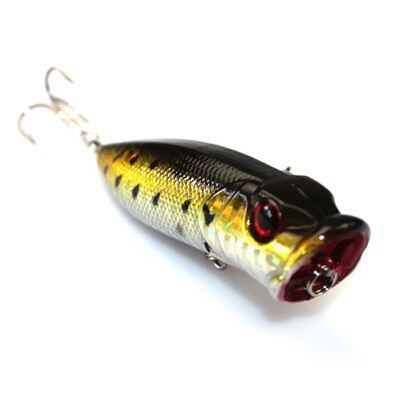 

New Hot 5 colors Fishing Lures Popper Lure 65cm 13g fishing bait 6 high carbon steel hook fishing tackle