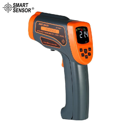 

SMART SENSOR -501150°C 201 Handheld LCD Digital Non-contact IR Infrared Thermometer Temperature Tester Pyrometer with Centigrade