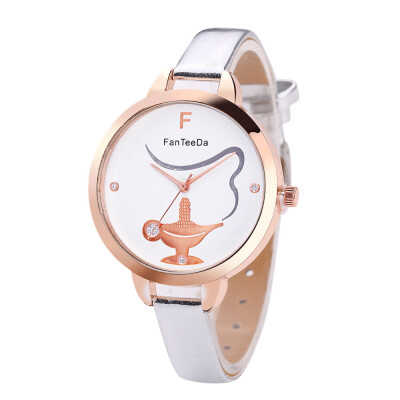 

Best Sale Women Watches Magic Lamp Pattern Dial Fashion Ladies Quartz Wristwatch Leather Strap Clock Casual Dress Reloj Mujer