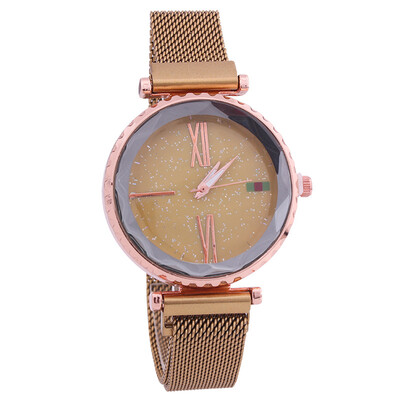 

Magnet magnet strap starry sky ladies fashion trend new student personality quartz watch