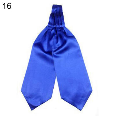 

Adjustable Plain Silky Self Tied Necktie Cravat Men Bow Tie Party Suit Accessory