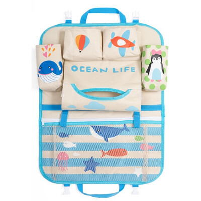 

Toponeto Oxford Cloth Car Hanging Bag Multifunctional Large Capacity Storage Bag