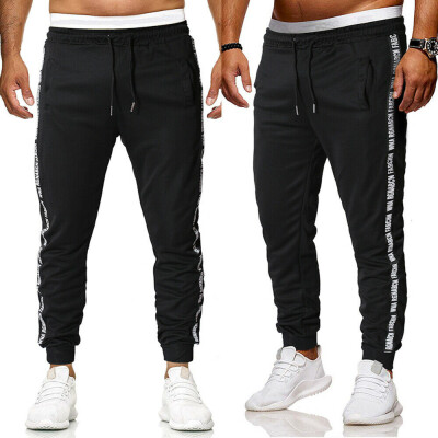 

SUNSIOM Mens Skinny Sweatpants Casual Gym Jogging Joggers Sweat Pants Casual Trousers