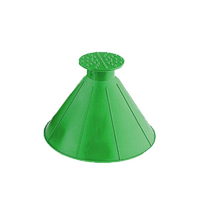 

Scraper Cone Scrape A Round Ice Scraper Car Windshield Snow Scraper Funnel Black