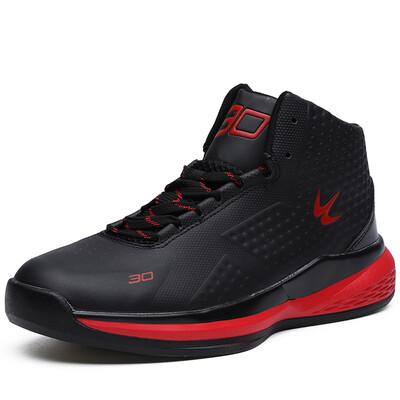 

Two-color trend personality basketball shoes mens high-top boots breathable sports shoes men