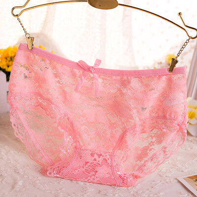 

Womens Underwear Sexy Transparent Lace Panties Briefs Knickers Thong Lingerie