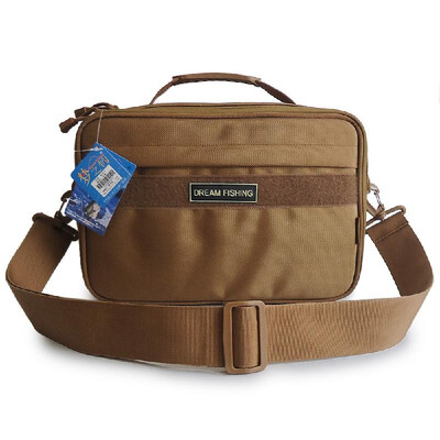 

Fishing Reel Bag Portable Outdoor Fishing Reel Gear Bag Shoulder Carry Strap Water Resistant Storage Fishing Tackle Bags