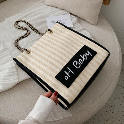 

Ins on the new large-capacity chain womens bag 2019 new bag Korean version of Joker casual bag fashion shoulder bag