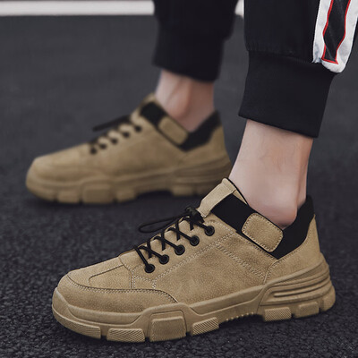

Summer mens shoes Korean version of the trend of wild shoes mens sports&leisure port wind autumn canvas tide shoes