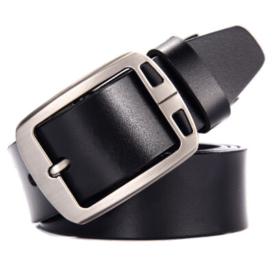 

Mens double-sided leather automatic buckle belt two-layer leather pants with business mens belt leather