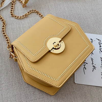 

New products chain womens new style 2019 mesh one-shoulder one-shoulder one-shoulder one-shoulder one-shoulder one-should
