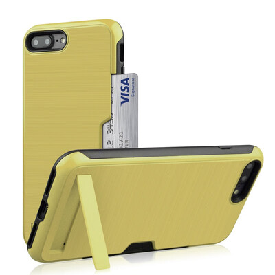 

Card Holder Case Apple iPhone 7 7 8 Plus Hybrid Bumper Case iPhone 8 7 Plus iphone 7plus 8plus Armor TPU Cover 55"