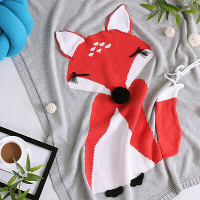 

Cartoon Style Blanket Fabric Health Safety Moisture Absorption Ventilation Soft Comfortable Cute Blanket