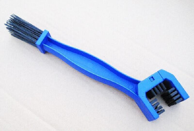 

Bicycle chain brush motorcycle bicycle cleaning brush three-sided chain cleaning brush square head brush Enhanced red