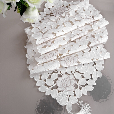 

Greensen Fashionable Table Runners Peony Table Cloth Placemat Home Wedding Party Decor Peony Table RunnerTable Runners