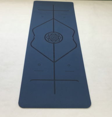 

Body line yoga mat Printed yoga mat Green&tasteless tpe yoga mats Multifunctional mats