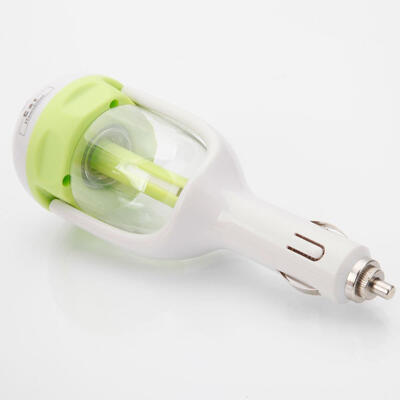 

Car Air Humidifier Diffuser Essential Oil Ultrasonic Aroma Mist PurifierGreen