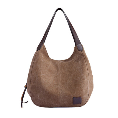 

Canvas Bag Vintage Canvas Shoulder Bag Women Handbags Ladies Hand Bag Tote Casual Bolsos Mujer Hobos Bolsas Feminina T20