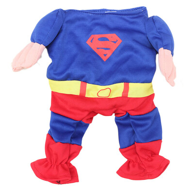 

Original Pretty Fashion Pet Jumpsuit Superman Hot Clothes Clothes Apparel Dog