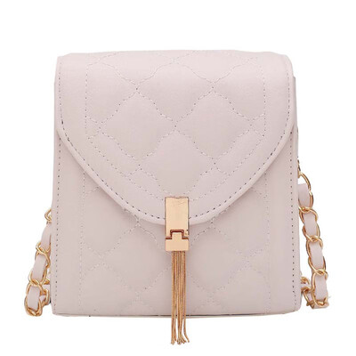 

Chao Korean version of the pearl lock small square bag wild fashion chain shoulder diagonal package