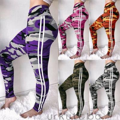 

Fashion Women Yoga Running Pants Gym Workout Fitness Clothes Tights Sport Wear