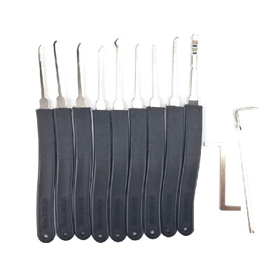 

Strong Pick&Hook Sets Stainless Steel Lock Set 9Pcs Blue with Bag