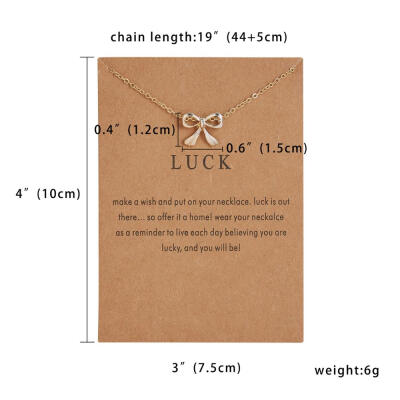 

Trendy Gold Color Love Heart Pendant Clavicle Chain Choker Necklaces for Women Jewelry I Love you Card Necklace Female Gift