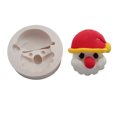 

Tailored 3D Christmas Fondant Cake Chocolate Sugarcraft Mold Xmas Silicone Baking Mold A