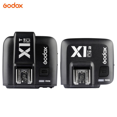 

GODOX X1C TTL 18000s HSS 32 Channels 24G Wireless LCD Flash Strobe Trigger Transmitter Receiver Camera Shutter Release for Canon