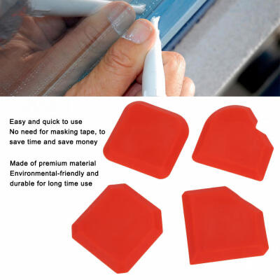 

Greensen 4pcsset Silicone Sealant Remover Smoother Finisher Scraper Cleaner Caulking Tool Kit