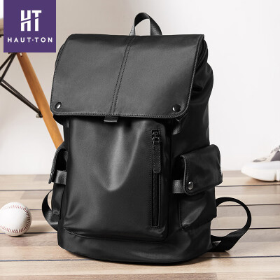 

Backpack Mens Backpack Casual Travel Fashion Trend Youth Simple Korean Student Bag Oxford Cloth