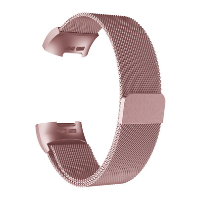 

〖Follure〗Milanese Stainless Steel Watch Band Strap Bracelet Film For Fitbit Charge 3