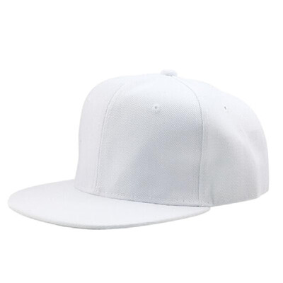 

Outdoor Sports Baseball Cap for Men Women Adjustable Snapback Hat Solid Color Flat Visor Cap Cool Hip Hop Hats