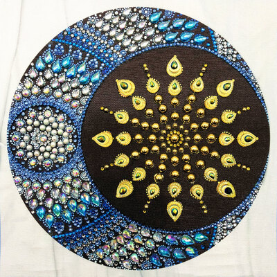 

Bohemia Wall Hanging Painting DIY Cross Stitch Diamond Painting Partial Diamond Painting Kit Art Craft Home Wall Decoration